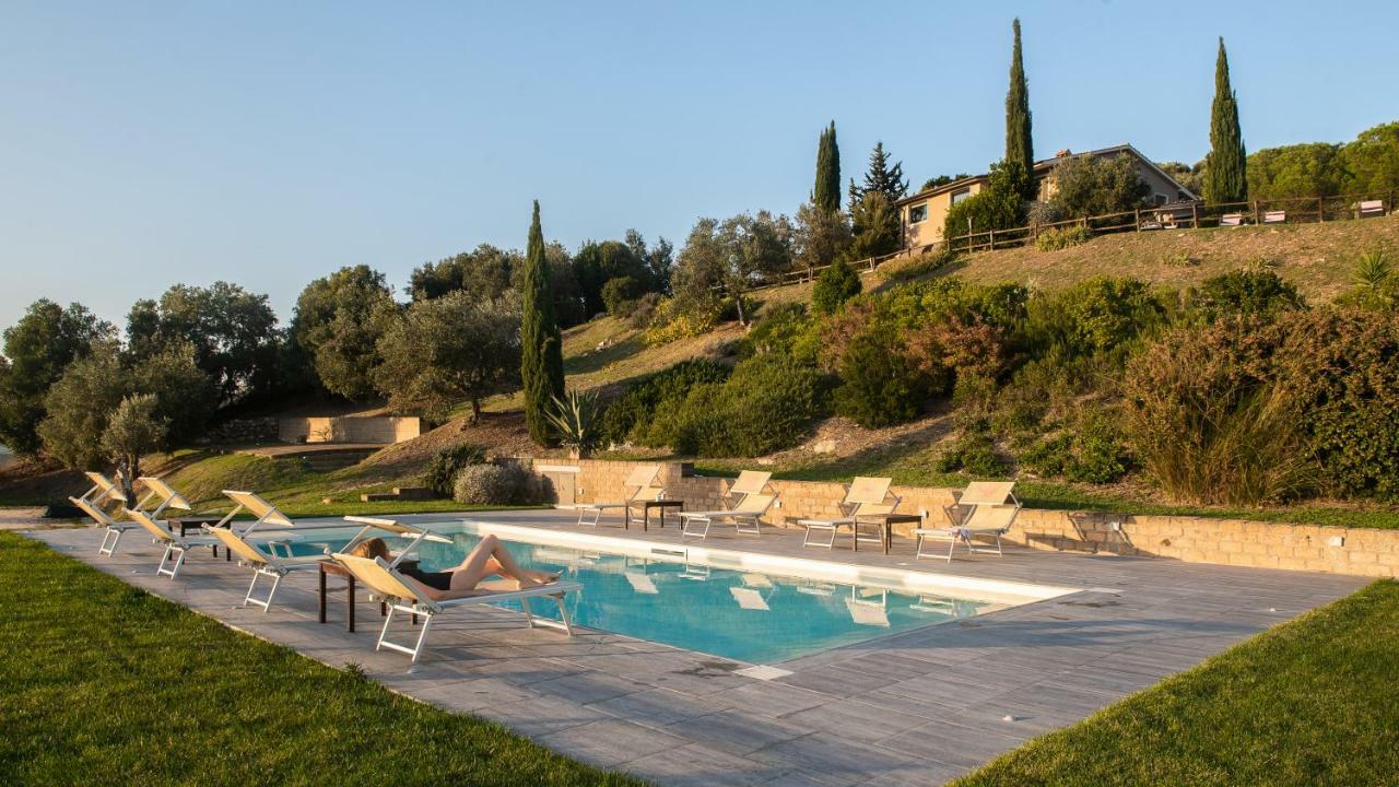 Agriturismo Quercia Rossa Rural House Montemerano Eksteriør bilde